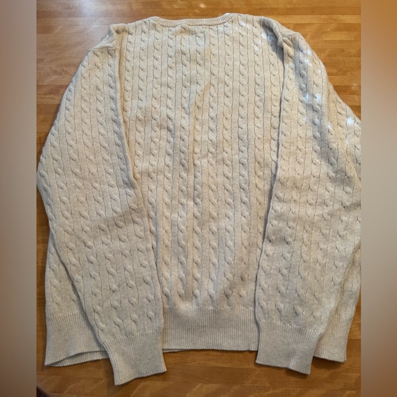 Cable Knit Crewneck Sweater - Picture 2 of 5